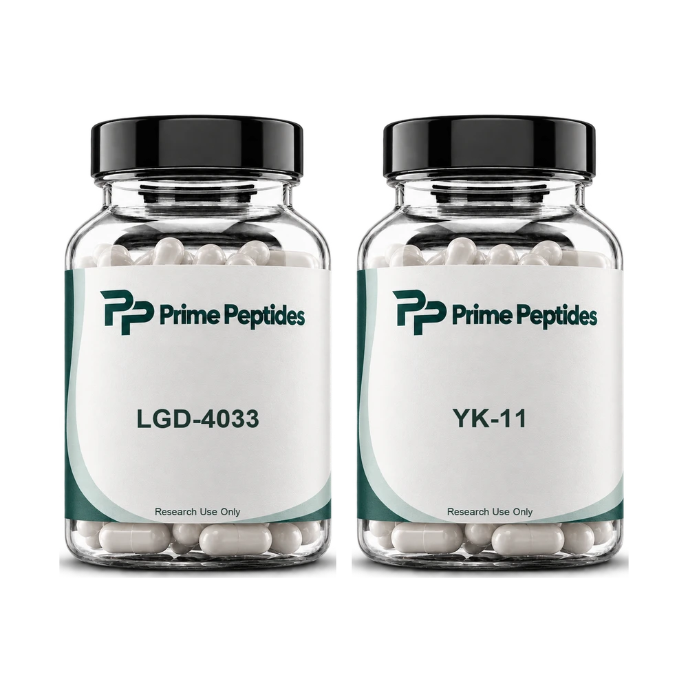 LGD-4033 and YK-11 Stack — Prime Peptides