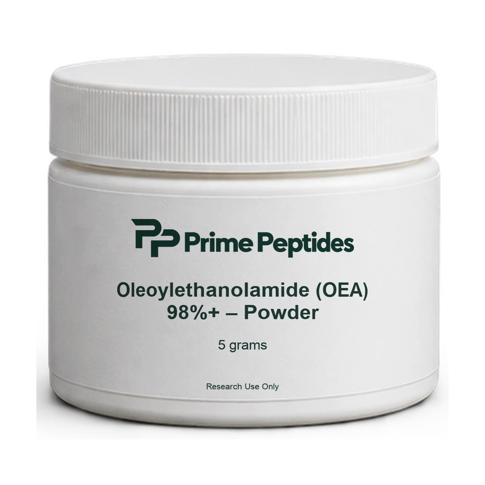 Oleoylethanolamide (OEA) 98%+ – Powder, 5 grams — Prime Peptides