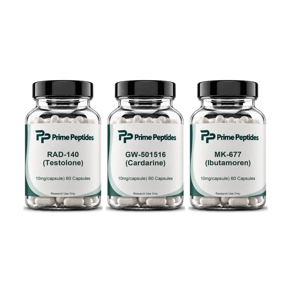 RAD-140 + MK-677 + GW-501516 Value Pack — Prime Peptides