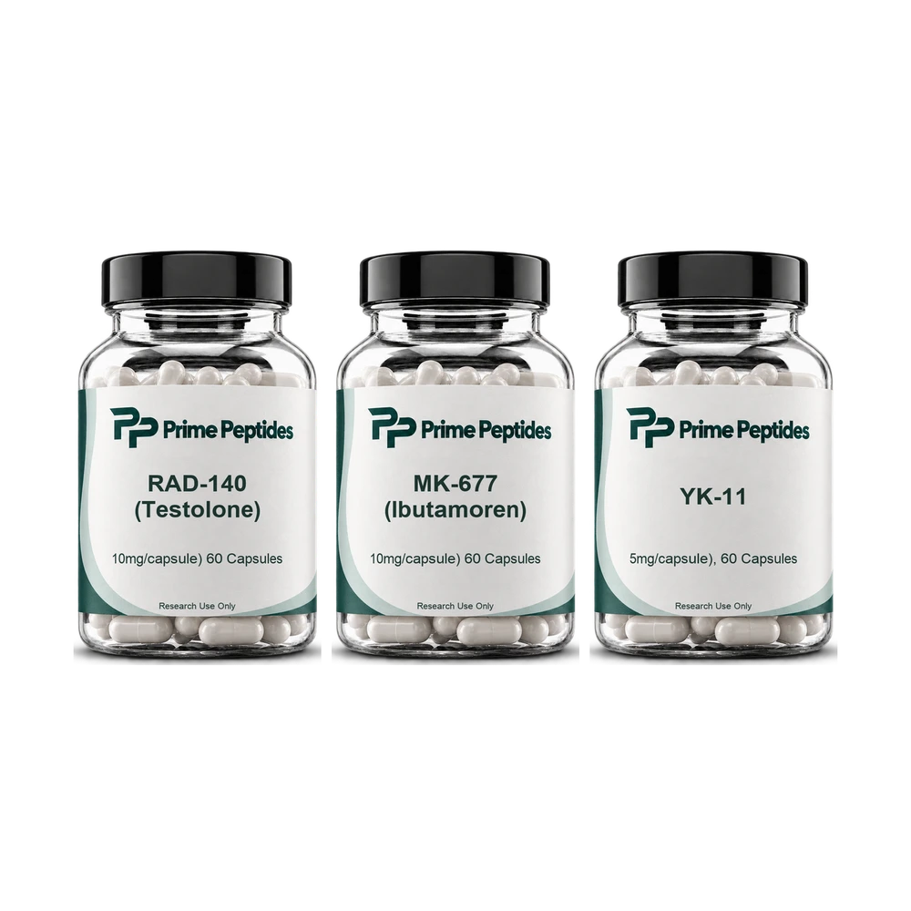 RAD-140 + MK-677 + YK-11 Value Pack — Prime Peptides