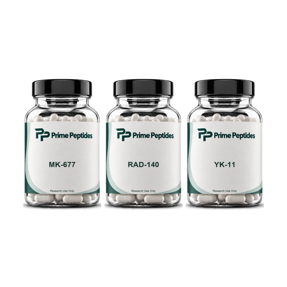 The White Kong Stack (MK 677 + RAD 140 + YK11) — Prime Peptides