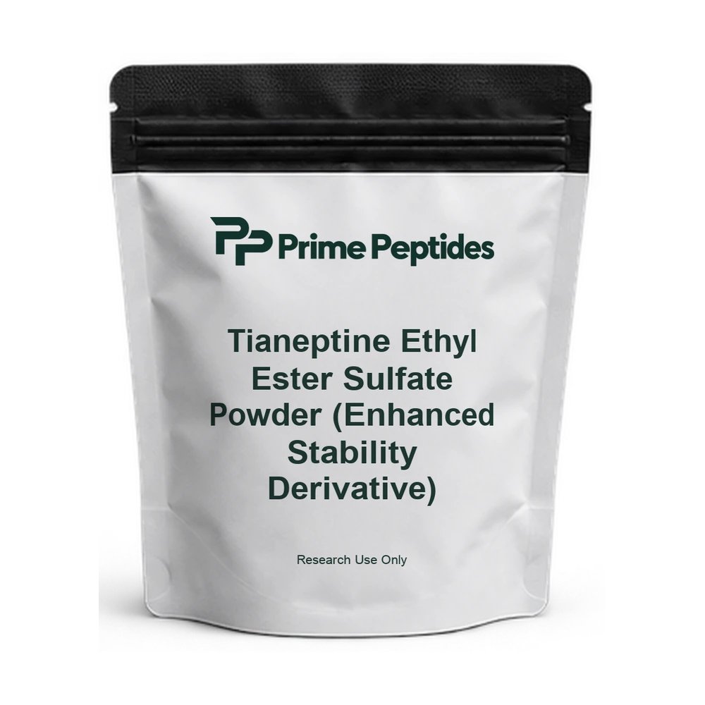 Tianeptine Ethyl Ester Sulfate Powder (Enhanced Stability Derivative) — Prime Peptides