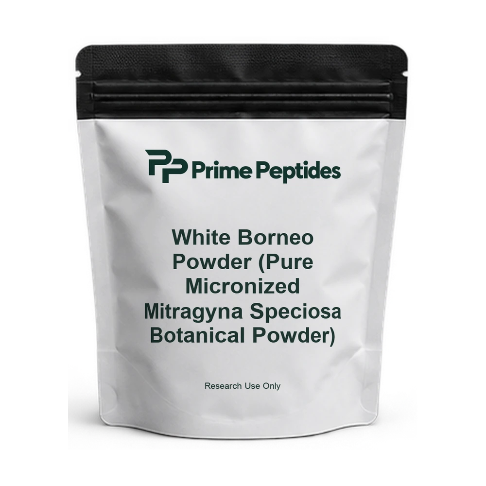 White Borneo Powder (Pure Micronized Mitragyna Speciosa Botanical Powder) — Prime Peptides