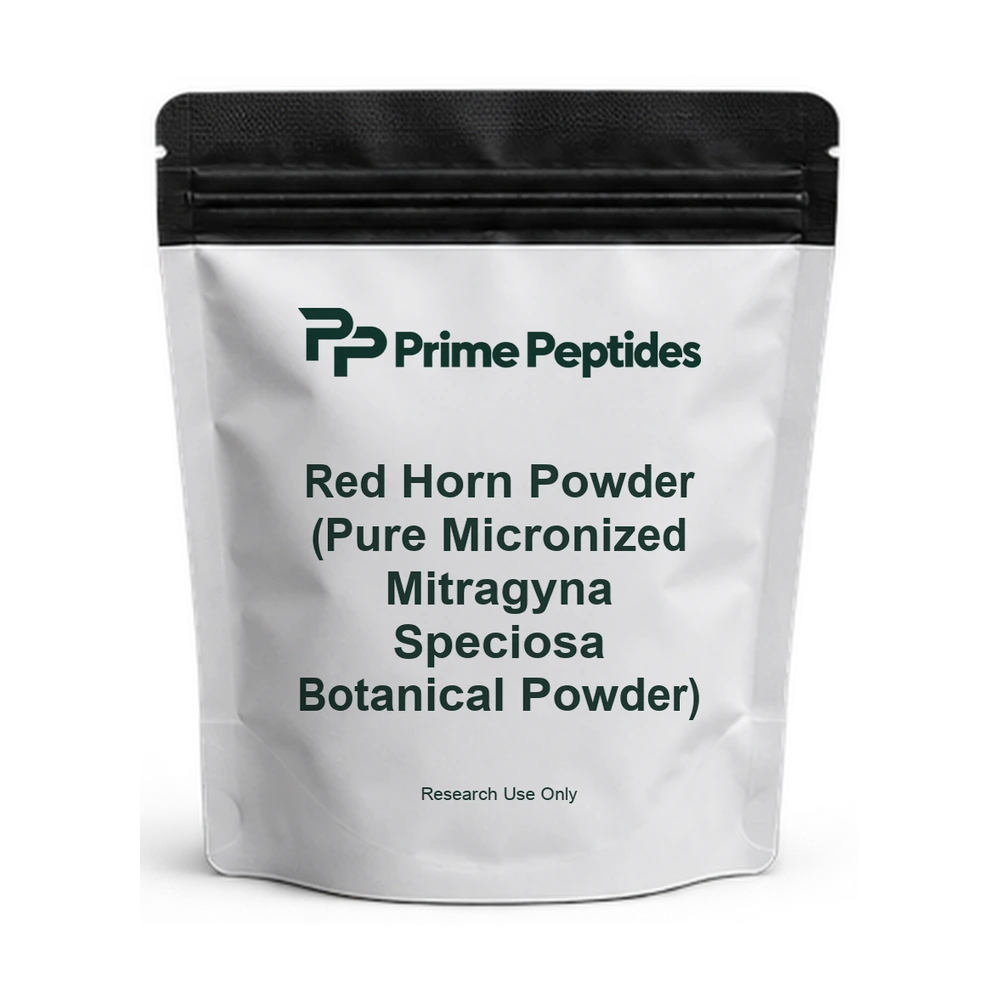 Red Horn Powder (Pure Micronized Mitragyna Speciosa Botanical Powder) — Prime Peptides