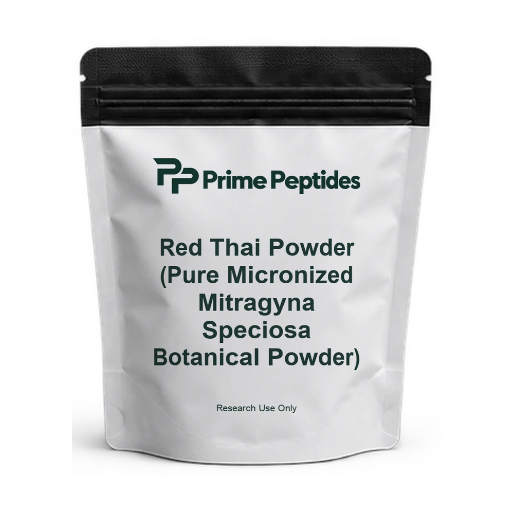 Red Thai Powder (Pure Micronized Mitragyna Speciosa Botanical Powder) — Prime Peptides