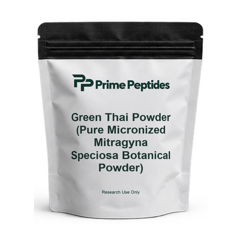 Green Thai Powder (Pure Micronized Mitragyna Speciosa Botanical Powder) — Prime Peptides
