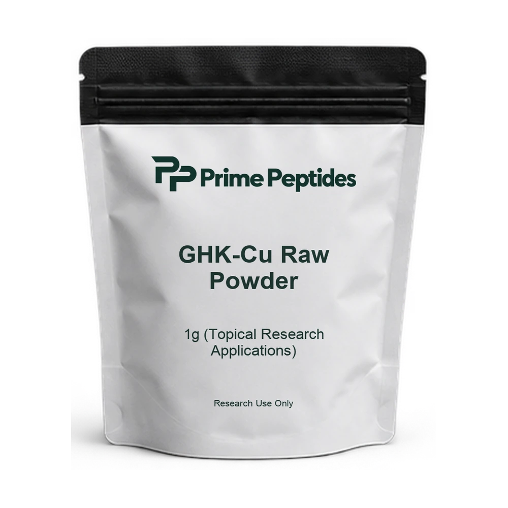 GHK-Cu Raw Powder 1g (Topical Research Applications) — Prime Peptides
